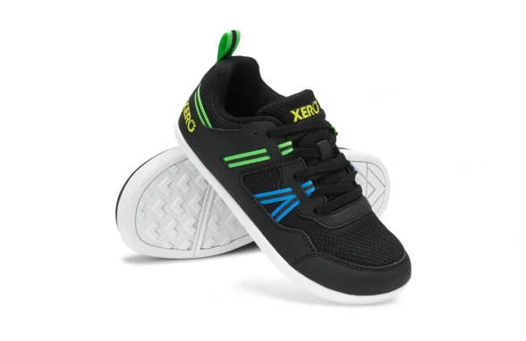 Xero Shoes Prio Youth Black/Lime - Image 5