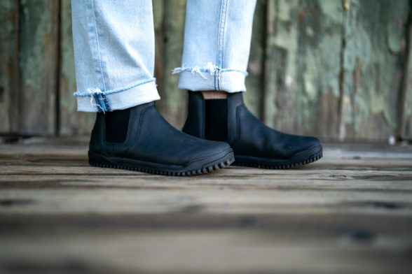 Xero Shoes Ridgeway Chelsea Black Women