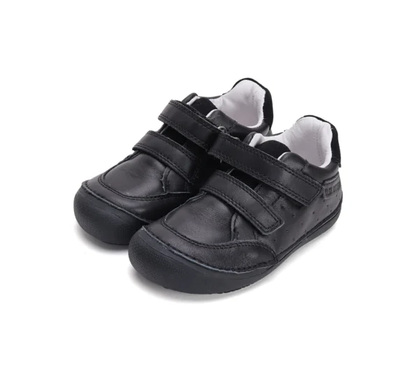 D.D.Step Black Back to school üleni musta värvi nahast tossud on ideaalsed kooli jalanõud