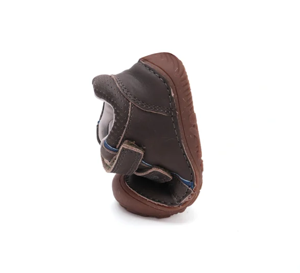 dd step dark grey sweetstep tumehallid nahast laste barefoot tossud kahe krõpsuga