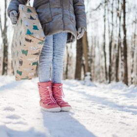Be Lenka Snowfox 2.0 Kids Rose Pink winter boots