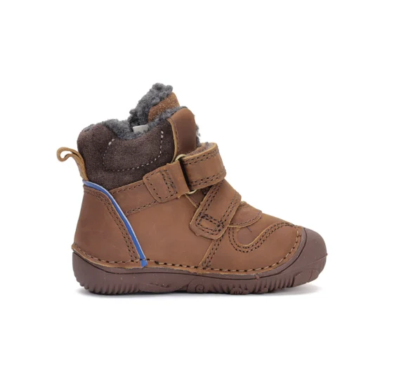 D.D.Step Sweetstep Chocolate Blue Stripe winter boots - Image 3