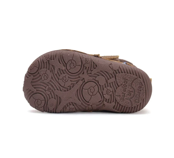 D.D.Step Sweetstep Chocolate Blue Stripe winter boots - Image 7