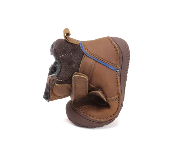 D.D.Step Sweetstep Chocolate Blue Stripe winter boots - Image 4