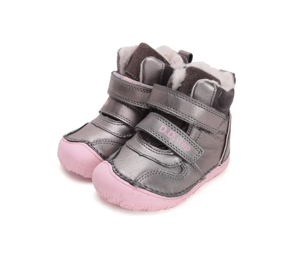D.D.Step Sweetstep Bronze Pink Stripe winter boots - Image 2