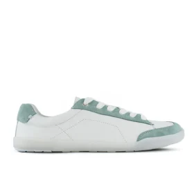 Blusun 500 White Green white barefoot sneakers with green details