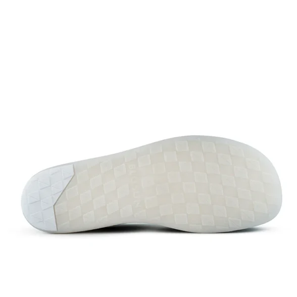 Blusun 500 White Green white barefoot sneakers with green details