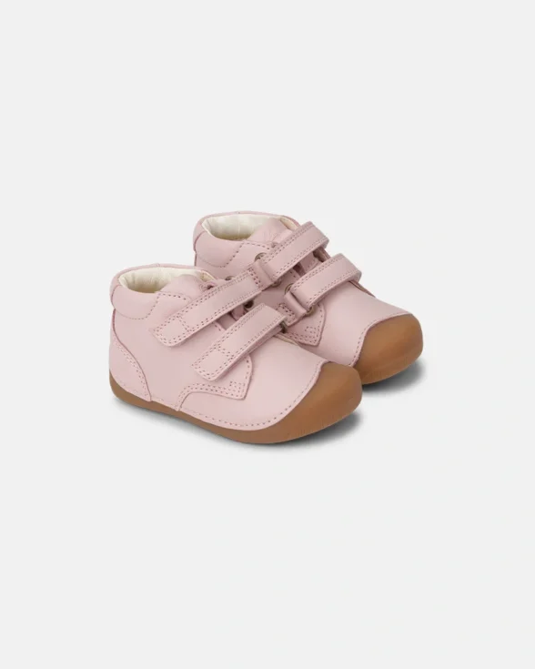 Bundgaard petit Old rose on kummist tallal roosat värvi nahast laste barefoot saapad esimesteks sammudeks