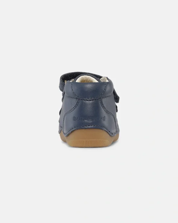 Bundgaard petit navy on kummist tallal tumesinised laste barefoot saapad esimesteks sammudeks