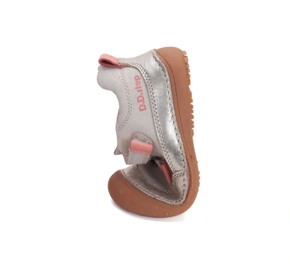 d.d.step sweetstep champagne paris sädelevad laste barefoot tossud krõpskinnitustega