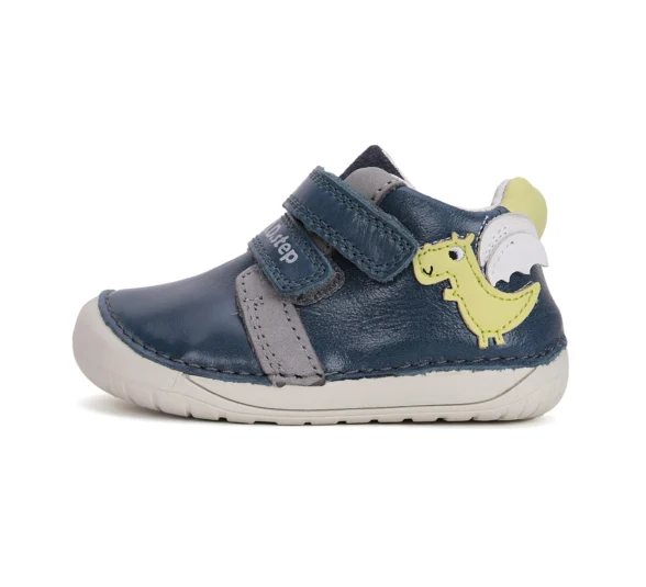 D.D.Step Royal Blue Dragon Baby boots
