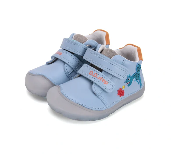 D.D.Step Sky Blue Dragon boots - Image 2