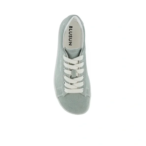 Blusun 103 Frosty Green textile sneakers - Image 3