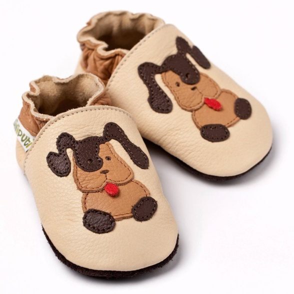 Liliputi Beige Doggies shoes - Image 2