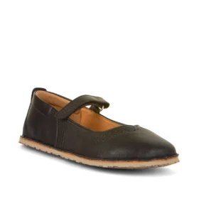 froddo barefoot üleni musta värvi Vibram kummitalla peal nahast sandaalid lastele, noorukitele ja täiskasvanutele. Ideaalsed pidulikeks üritusteks või tantsutrenni