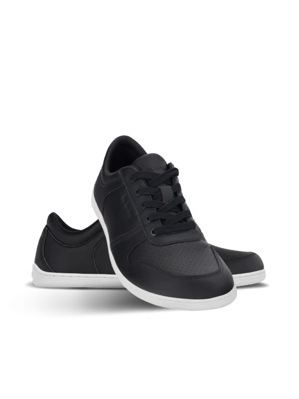 be lenka echo musta värvi nahast barefoot unisex tennised