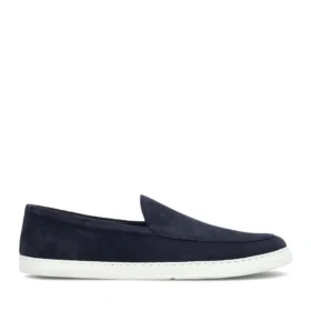 Groundies Ghent Navy moccasins