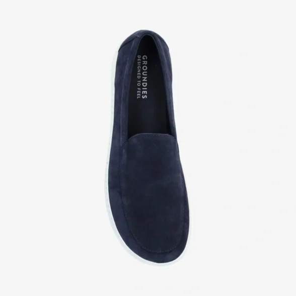 Groundies Ghent Navy moccasins - Image 4