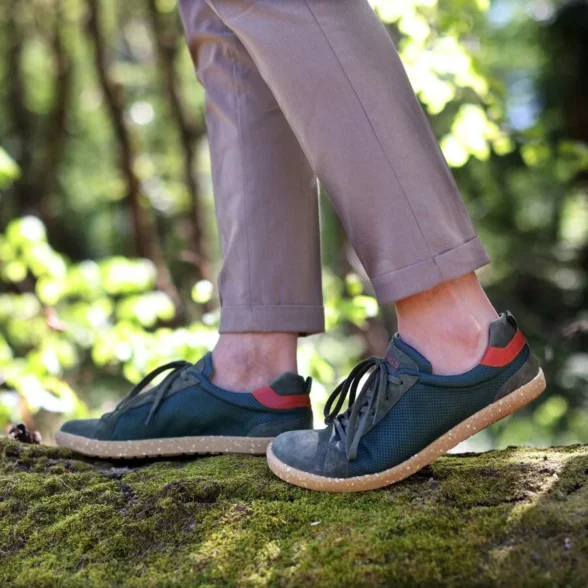 lang.s onyc green rohelist värvi unisex barefoot paljajalu tennised meestele ja naistele on valmistatud kvaliteetsest nahast