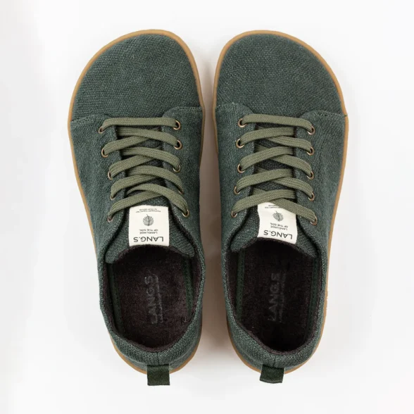lang.s breeze forest rohelist värvi tekstiilist barefoot tennised nii meestele kui ka naistele