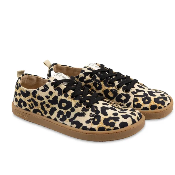 lang.s breeze leopard stiilsed ja mugavad tekstiilist barefoot tennised