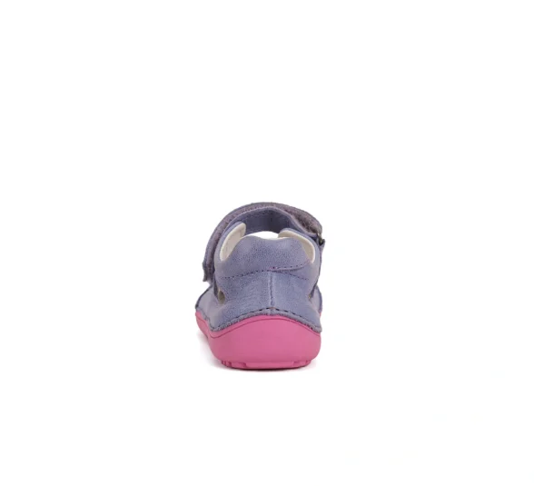 d.d.step lavender splash roosal kummitallal lillat värvi barefoot sandaalid tüdrukutele