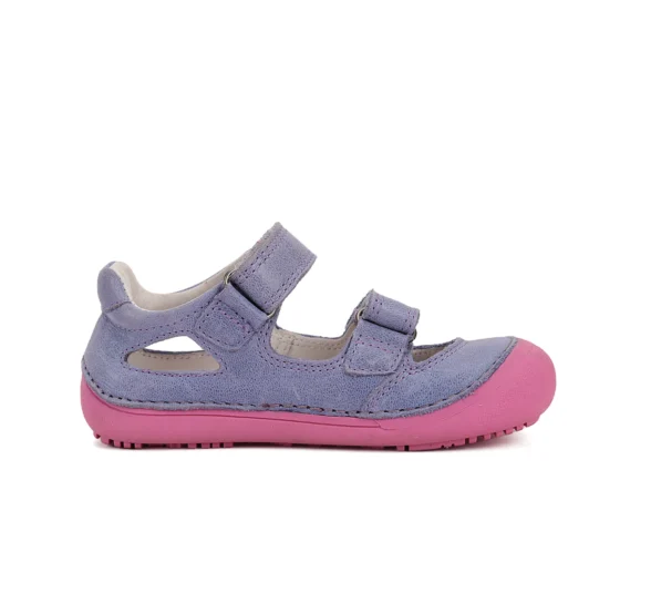 d.d.step lavender splash roosal kummitallal lillat värvi barefoot sandaalid tüdrukutele