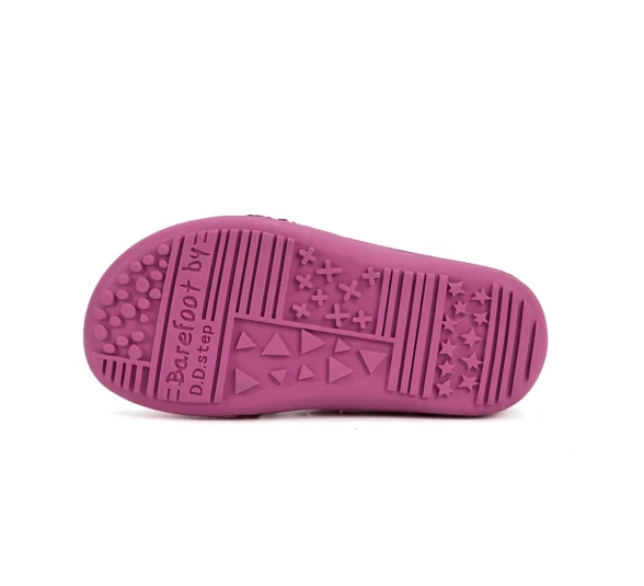 d.d.step lavender splash roosal kummitallal lillat värvi barefoot sandaalid tüdrukutele