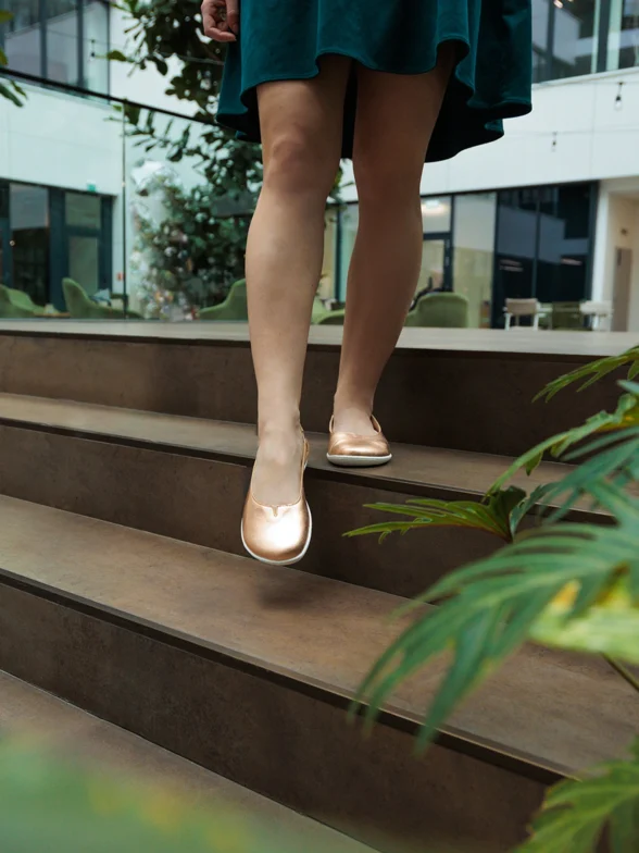 be lenka bellissima 2.0 rose gold barefoot baleriinad on imeilusad kuldset tooni barefoot baleriinad naistele