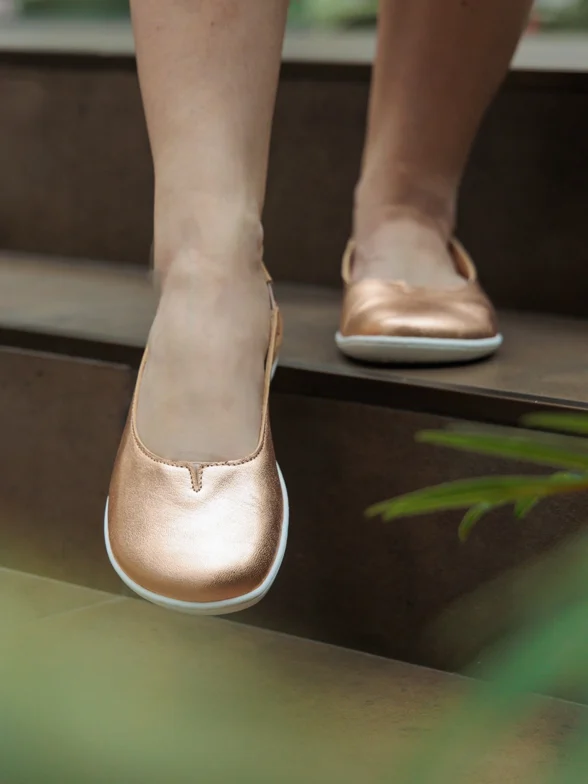 be lenka bellissima 2.0 rose gold barefoot baleriinad on imeilusad kuldset tooni barefoot baleriinad naistele