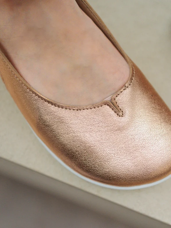 be lenka bellissima 2.0 rose gold barefoot baleriinad on imeilusad kuldset tooni barefoot baleriinad naistele