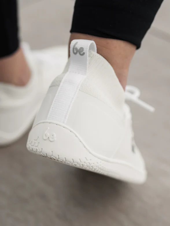 Be lenka swift all white stiilsed kootud kangast unisex barefoot tennised meestele ja naistele slip on tüüpi lihtsasti jalgatõmmatavad
