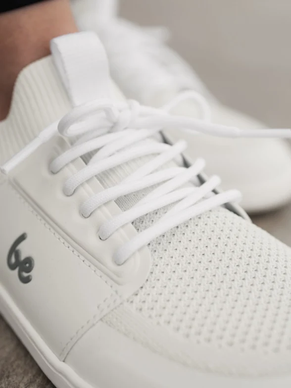 Be lenka swift all white stiilsed kootud kangast unisex barefoot tennised meestele ja naistele slip on tüüpi lihtsasti jalgatõmmatavad