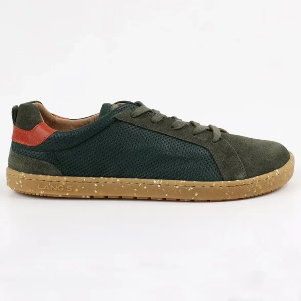 lang.s onyc green rohelist värvi unisex barefoot paljajalu tennised meestele ja naistele on valmistatud kvaliteetsest nahast