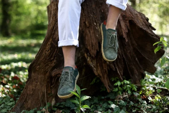 lang.s onyc green rohelist värvi unisex barefoot paljajalu tennised meestele ja naistele on valmistatud kvaliteetsest nahast