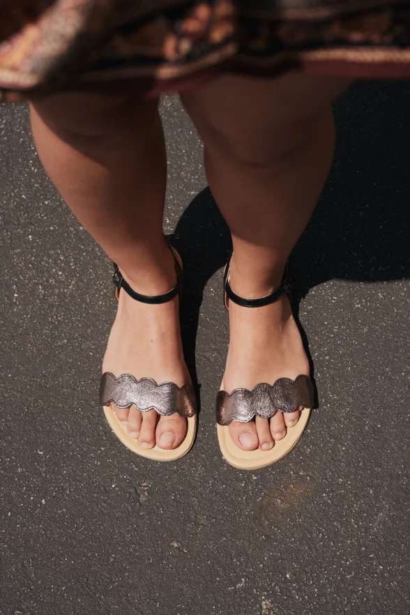 Shapen JASMINE Black sandals - Image 7