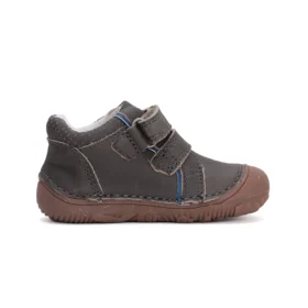 d.d.step dark grey blue stripe nahast barefoot tossud aktiivsele lapsele