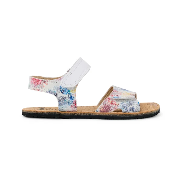 Koel Ashley sandals made of suede with velcro straps and Vibram soles barefoot shoes