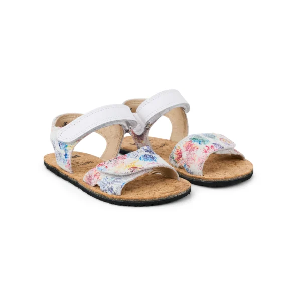Koel Ashley sandals made of suede with velcro straps and Vibram soles barefoot shoes