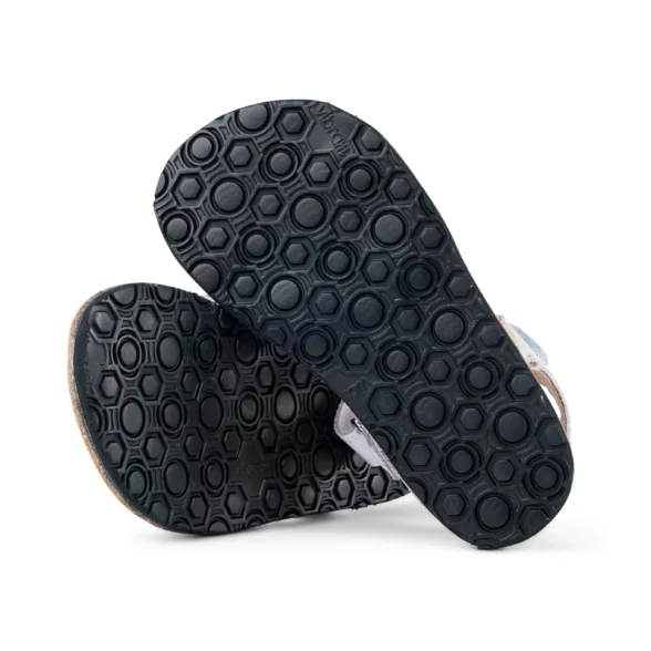 Koel Ashley sandals made of suede with velcro straps and Vibram soles barefoot shoes