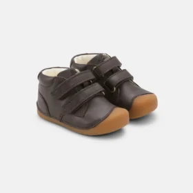 bundgaard Petit dark brown tumepruunist nahast krõpsudega poolsaapad väikestele lastele ja esmakõndijatele