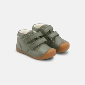bundgaard petit army tumerohelist värvi kvaliteetsest nahast ja krõpsudega laste barefoot saapad kevadeks ja sügiseks
