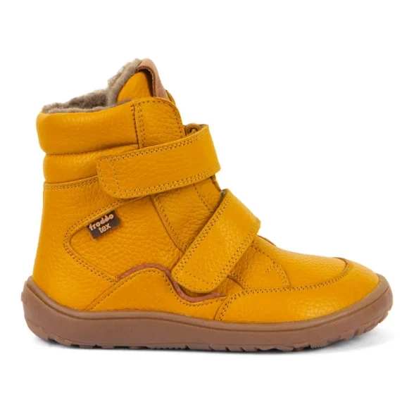 Froddo Barefoot Tex Winter Dark Yellow winter boots (2025)