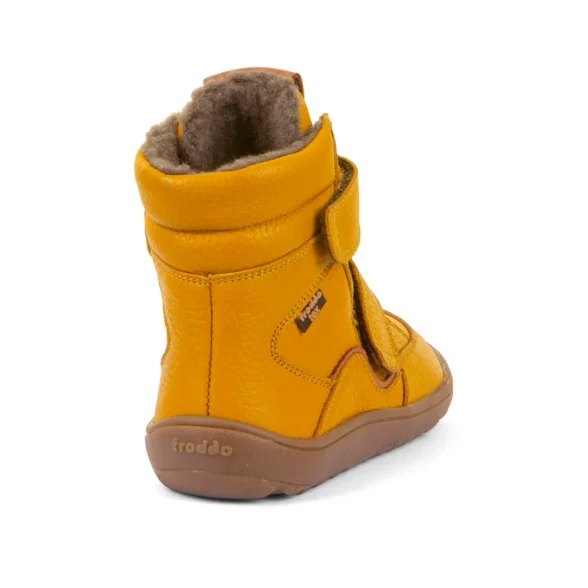 Froddo Barefoot Tex Winter Dark Yellow winter boots (2025) - Image 5