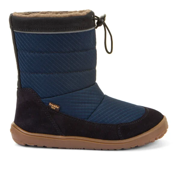 Froddo Barefoot Up Tex Snow Wool Dark Blue winter boots
