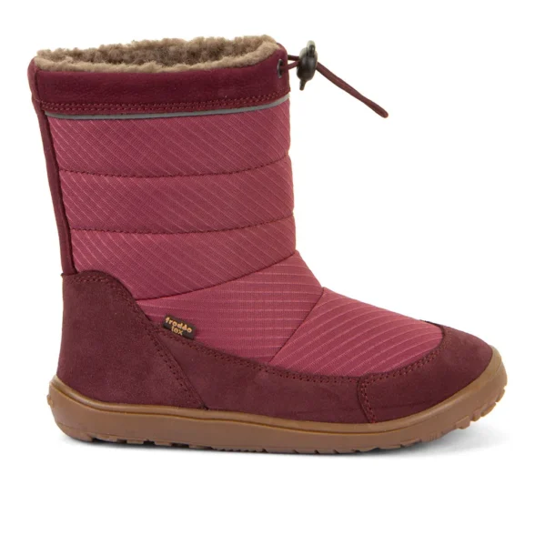 Froddo Barefoot Up Tex Snow Wool Bordeaux winter boots