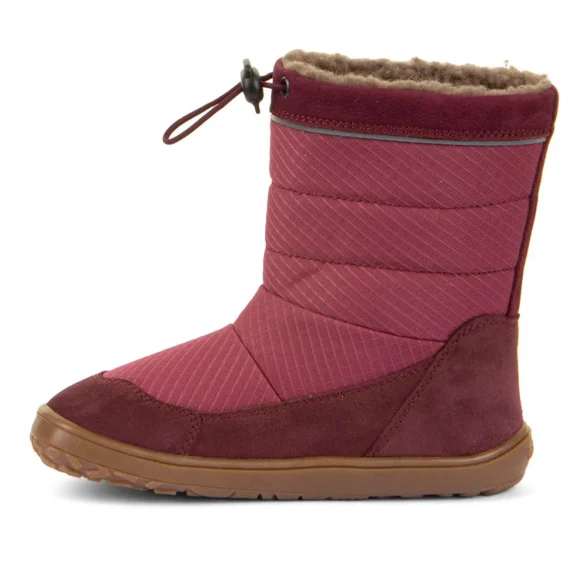 Froddo Barefoot Up Tex Snow Wool Bordeaux winter boots - Image 3