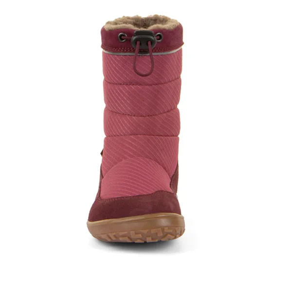 Froddo Barefoot Up Tex Snow Wool Bordeaux winter boots - Image 4