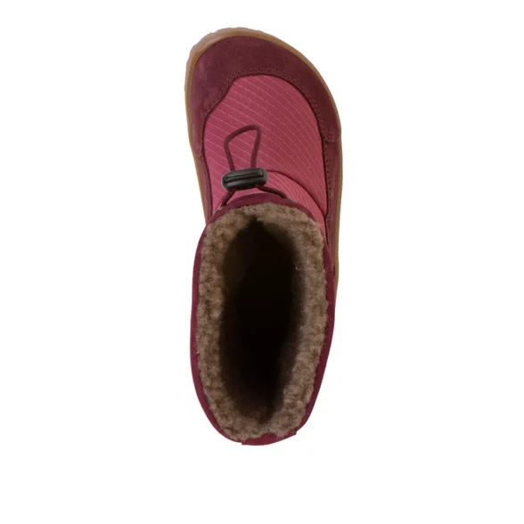 Froddo Barefoot Up Tex Snow Wool Bordeaux winter boots - Image 6