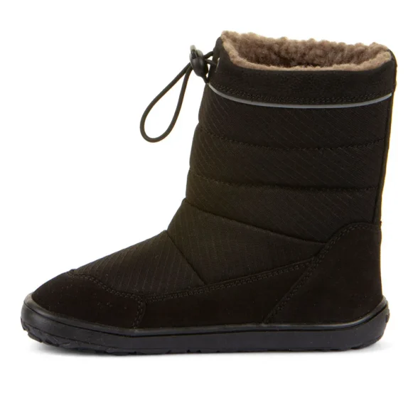Froddo Barefoot Up Tex Snow Wool Black winter boots - Image 2